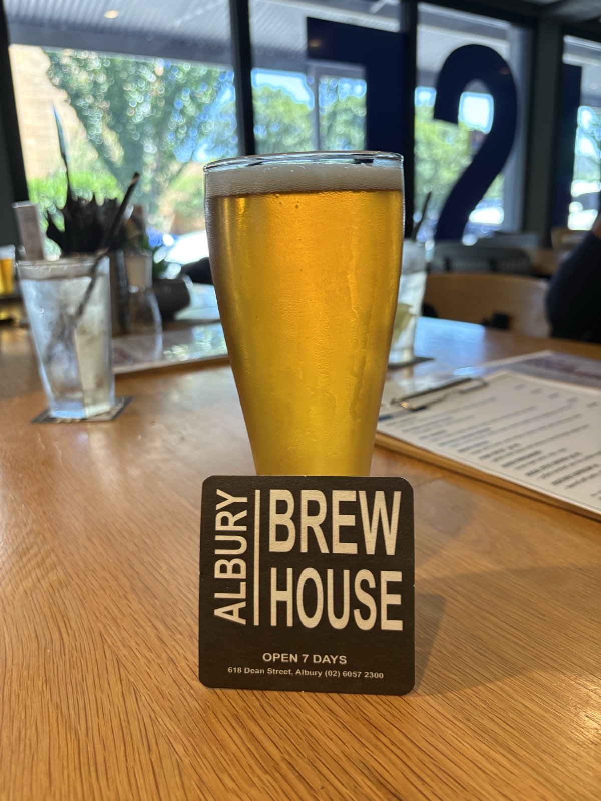 A cold one at the Albury Brew House, Dean Street