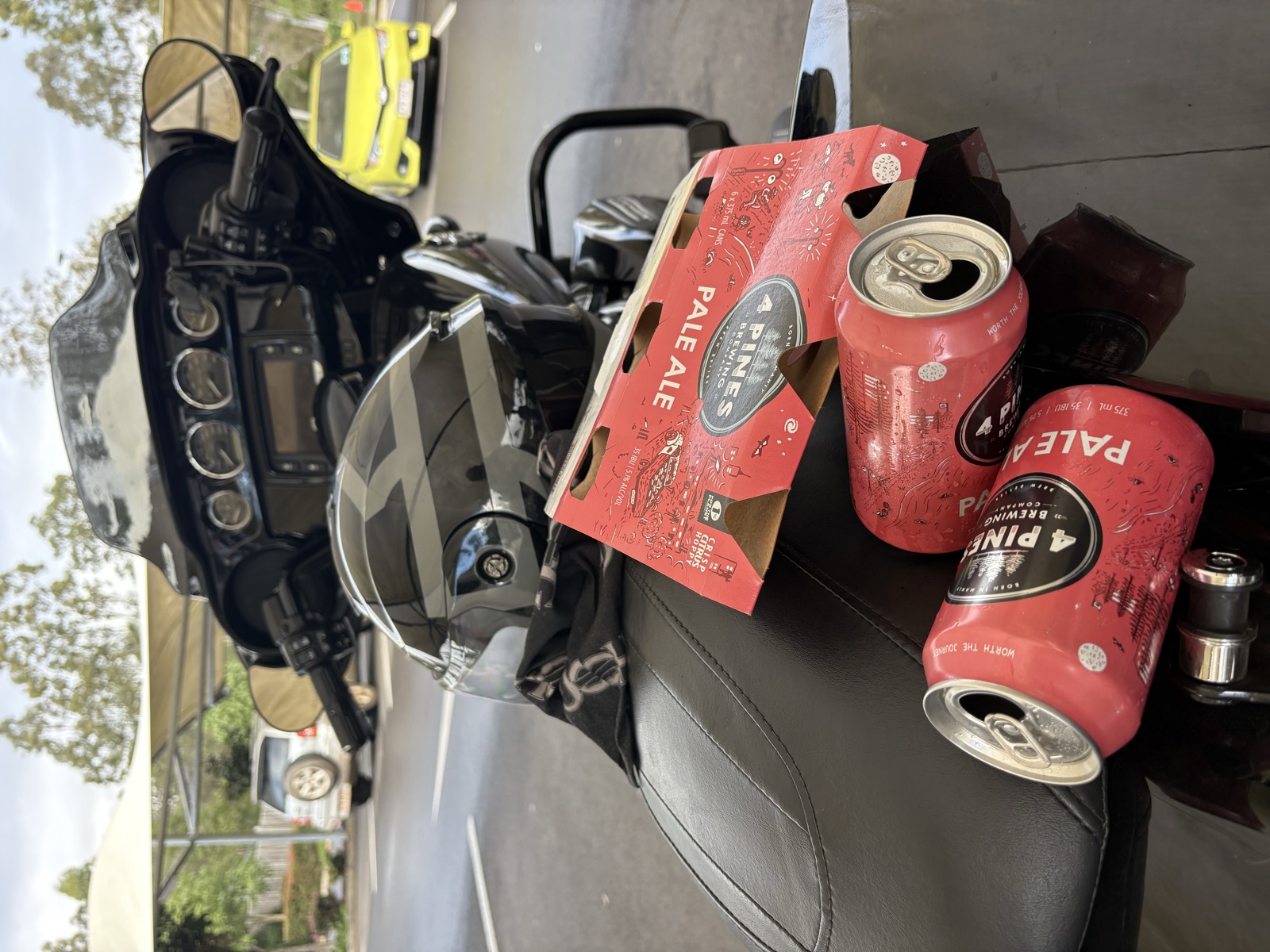 Goodbye stop at Flagstone - a cold one to finish the reccie